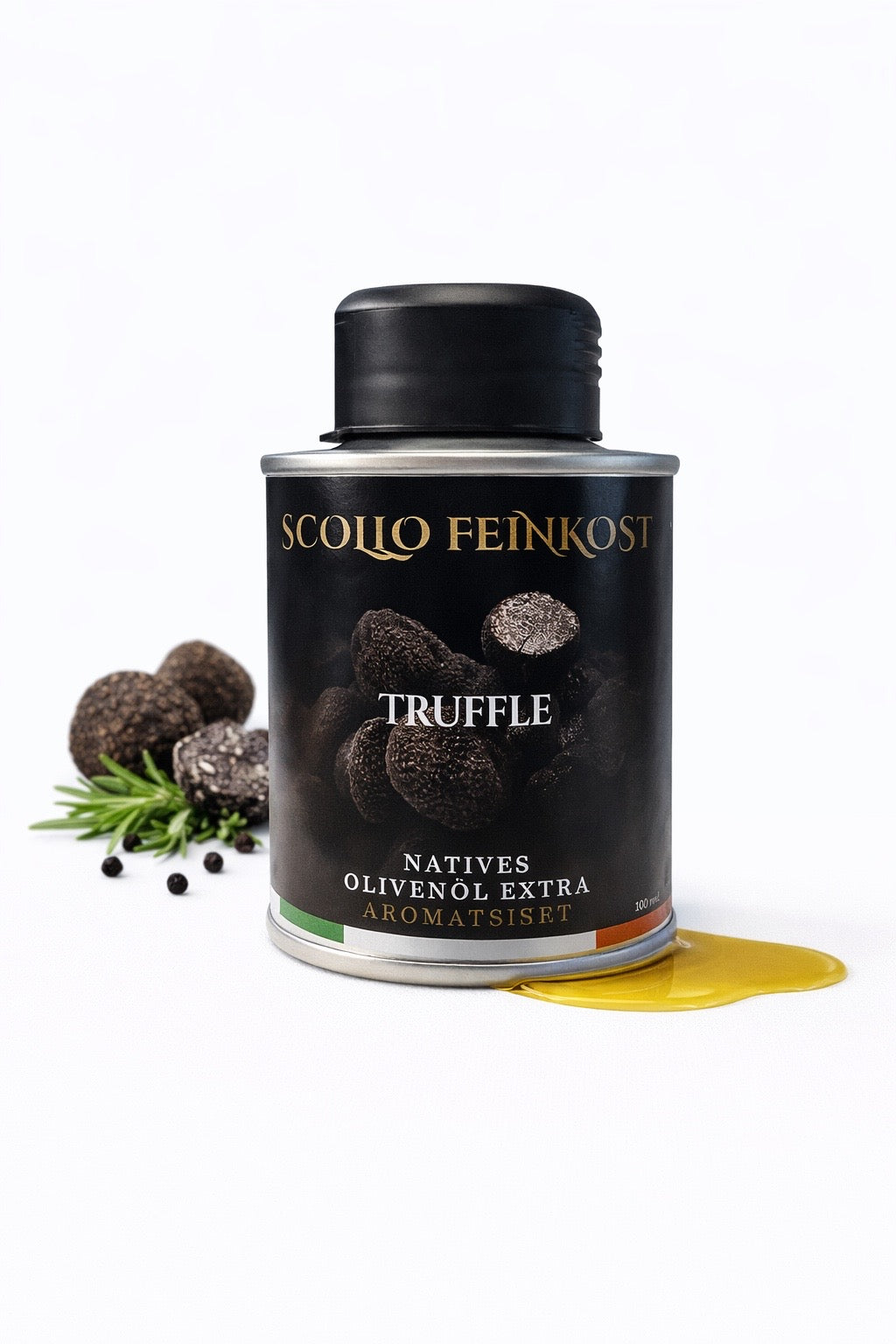 Aromatisiertes Olivenöl 100ml Trüffel