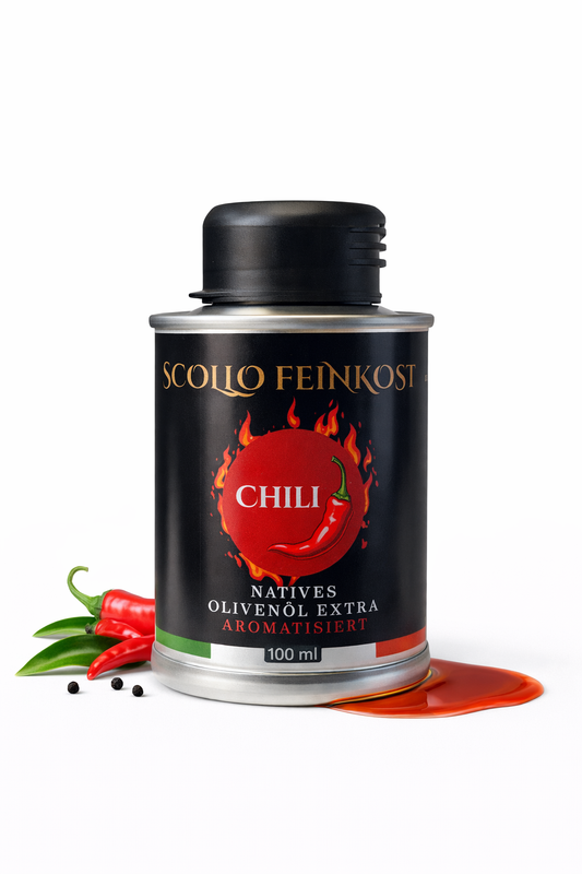 Aromatisiertes Olivenöl 100ml Chilli